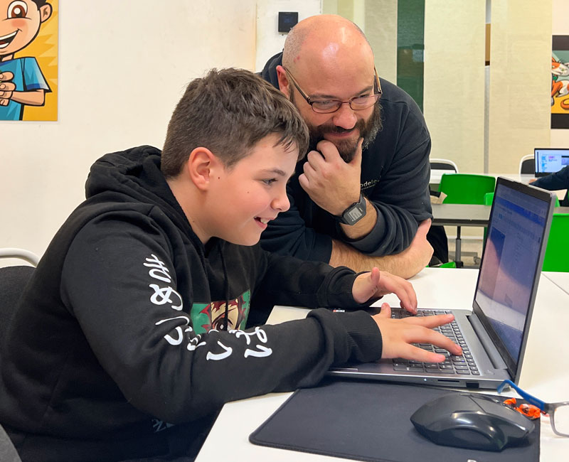 Clase de programación